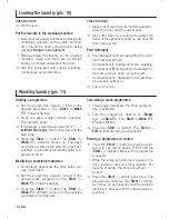 Preview for 14 page of Siemens WM08E260BC Instructions For Installation And Use Manual