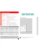 Предварительный просмотр 8 страницы Siemens WM08E460BC Operating Instructions Manual