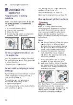 Preview for 16 page of Siemens WM08K060HK Instruction Manual