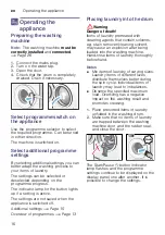 Предварительный просмотр 16 страницы Siemens WM10K060TH Instruction Manual And Installation Instructions