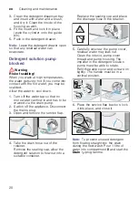 Предварительный просмотр 20 страницы Siemens WM10K060TH Instruction Manual And Installation Instructions