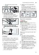 Предварительный просмотр 31 страницы Siemens WM10K060TH Instruction Manual And Installation Instructions