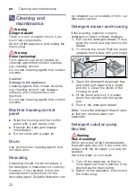 Предварительный просмотр 22 страницы Siemens WM10K160GR Instruction Manual And Installation Instructions