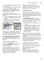 Предварительный просмотр 19 страницы Siemens WM10K160HK Instruction Manual And Installation Instructions