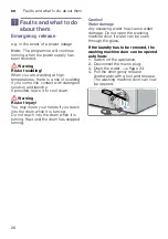 Preview for 26 page of Siemens WM10K160HK Instruction Manual And Installation Instructions