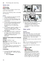 Preview for 36 page of Siemens WM10K160HK Instruction Manual And Installation Instructions