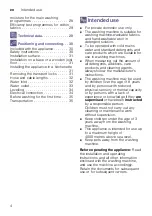 Preview for 4 page of Siemens WM10K161GR Instruction Manual And Installation Instructions