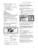 Preview for 19 page of Siemens WM10K200GC Instruction Manual And Installation Instructions