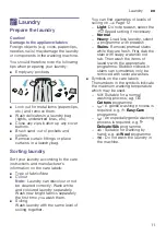 Preview for 11 page of Siemens WM10K200ME Instruction Manual And Installation Instructions