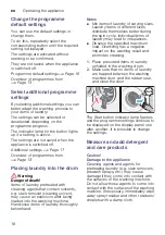 Preview for 18 page of Siemens WM10K200ME Instruction Manual And Installation Instructions