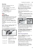 Preview for 19 page of Siemens WM10K200ME Instruction Manual And Installation Instructions