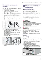 Preview for 25 page of Siemens WM10K200ME Instruction Manual And Installation Instructions