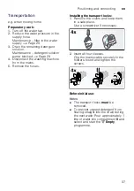 Preview for 37 page of Siemens WM10K200ME Instruction Manual And Installation Instructions