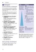 Предварительный просмотр 12 страницы Siemens WM10K21SME Instruction Manual And Installation Instructions