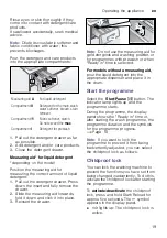 Предварительный просмотр 19 страницы Siemens WM10K220GR Instruction Manual And Installation Instructions