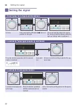 Предварительный просмотр 22 страницы Siemens WM10K220GR Instruction Manual And Installation Instructions