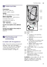 Предварительный просмотр 33 страницы Siemens WM10W460IL Instruction Manual And Installation Instructions