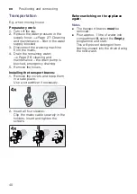 Предварительный просмотр 40 страницы Siemens WM10W460IL Instruction Manual And Installation Instructions