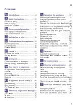 Предварительный просмотр 3 страницы Siemens WM12K210ME Instruction Manual And Installation Instruction