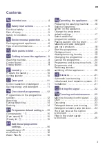 Предварительный просмотр 3 страницы Siemens WM12K220TH Instruction Manual And Installation Instructions