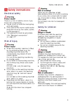 Предварительный просмотр 5 страницы Siemens WM12K220TH Instruction Manual And Installation Instructions