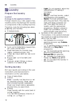 Предварительный просмотр 10 страницы Siemens WM12K220TH Instruction Manual And Installation Instructions