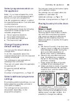 Предварительный просмотр 17 страницы Siemens WM12K220TH Instruction Manual And Installation Instructions