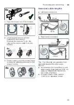 Предварительный просмотр 35 страницы Siemens WM12K220TH Instruction Manual And Installation Instructions