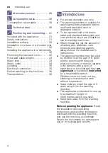 Предварительный просмотр 4 страницы Siemens WM12K222IL Instruction Manual And Installation Instructions