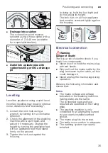 Предварительный просмотр 35 страницы Siemens WM12K222IL Instruction Manual And Installation Instructions