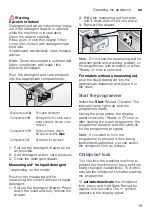 Preview for 19 page of Siemens WM12K260IL Instruction Manual And Installation Instructions