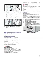 Предварительный просмотр 25 страницы Siemens WM12K280GB Instruction Manual And Installation Instructions