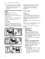 Предварительный просмотр 34 страницы Siemens WM12K280GB Instruction Manual And Installation Instructions