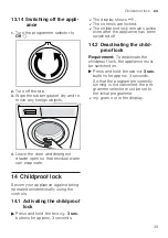 Preview for 39 page of Siemens WM12N202GB User Manual And Installation Instructions