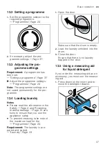 Preview for 37 page of Siemens WM12N270HK User Manual And Installation Instructions