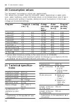 Предварительный просмотр 58 страницы Siemens WM12N280IL User Manual And Installation Instructions