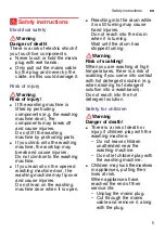 Preview for 5 page of Siemens WM12U5680W Instruction Manual And Installation Instructions