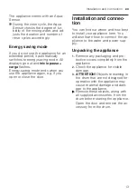 Preview for 13 page of Siemens WM12US60ES User Manual And Assembly Instructions