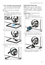 Предварительный просмотр 45 страницы Siemens WM12UT60ES User Manual And Installation Instructions