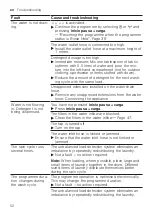 Предварительный просмотр 52 страницы Siemens WM12UT60ES User Manual And Installation Instructions