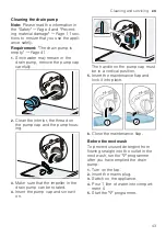 Предварительный просмотр 43 страницы Siemens WM12UT61ES User Manual And Assembly Instructions