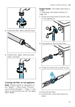 Предварительный просмотр 45 страницы Siemens WM12UT61ES User Manual And Assembly Instructions