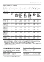 Предварительный просмотр 57 страницы Siemens WM12UT61ES User Manual And Assembly Instructions