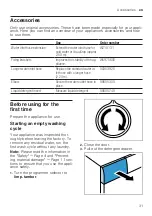 Предварительный просмотр 31 страницы Siemens WM12UT62ES User Manual And Assembly Instructions