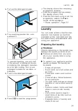 Предварительный просмотр 29 страницы Siemens WM12UUL8DN User Manual And Installation Instructions