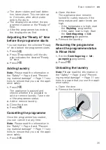 Предварительный просмотр 35 страницы Siemens WM12UUL8DN User Manual And Installation Instructions