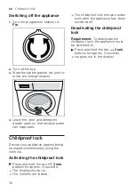 Предварительный просмотр 36 страницы Siemens WM12UUL8DN User Manual And Installation Instructions