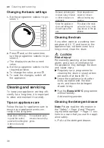 Предварительный просмотр 38 страницы Siemens WM12UUL8DN User Manual And Installation Instructions