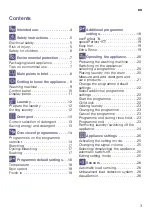 Предварительный просмотр 3 страницы Siemens WM12W440IN Instruction Manual And Installation Instructions