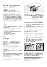 Предварительный просмотр 21 страницы Siemens WM12W440IN Instruction Manual And Installation Instructions